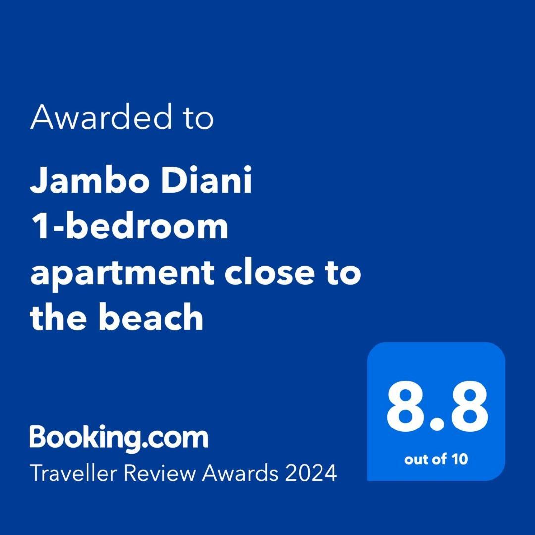 Jambo Diani 1-Bedroom Apartment Close To The Beach Diani Beach Exterior foto